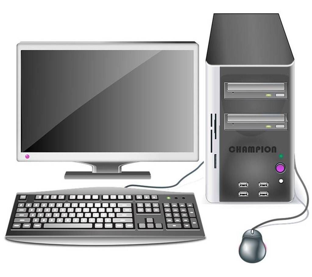 Core i3 PC with 22 inch LED DELL- samsung Monitor All in One PC