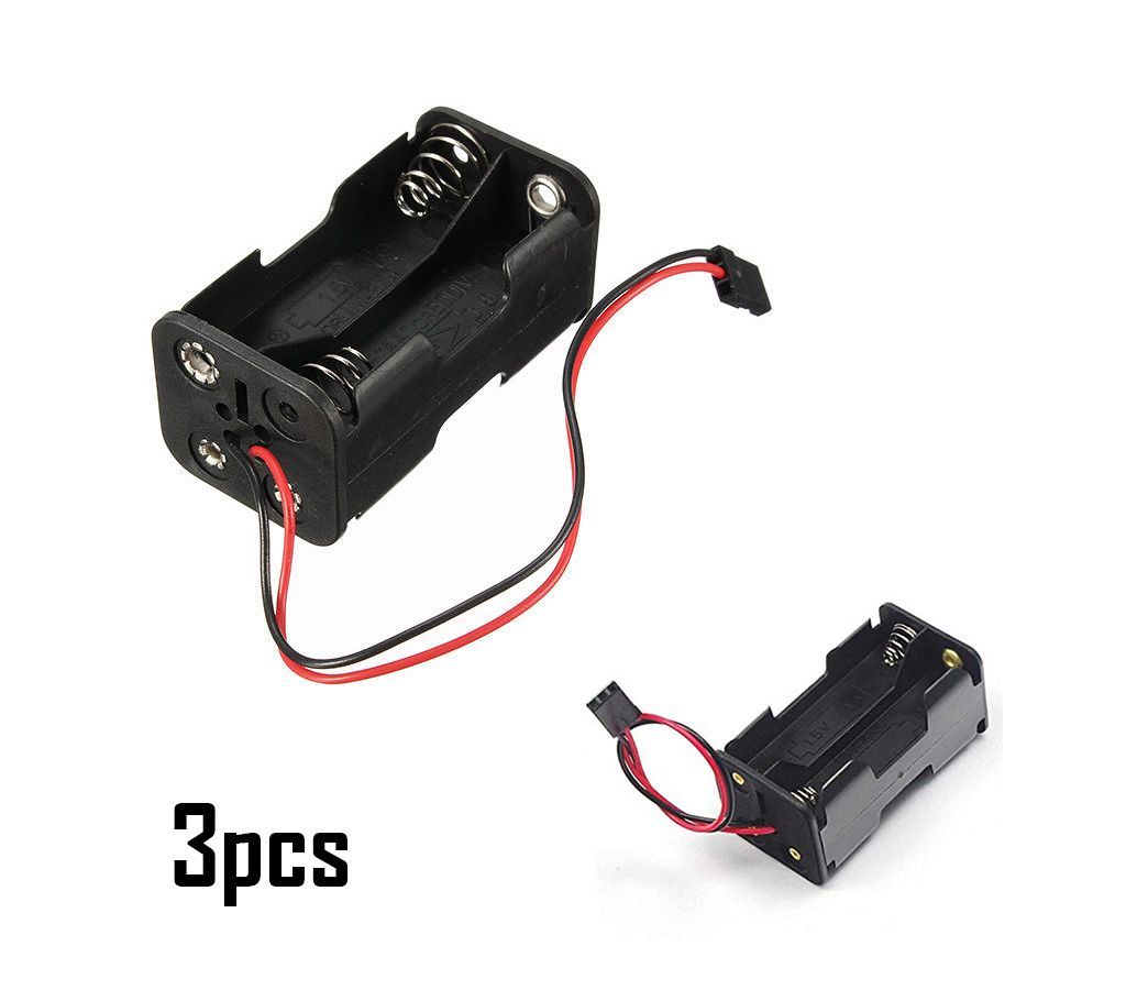 4 AA Battery Holder 3pcs