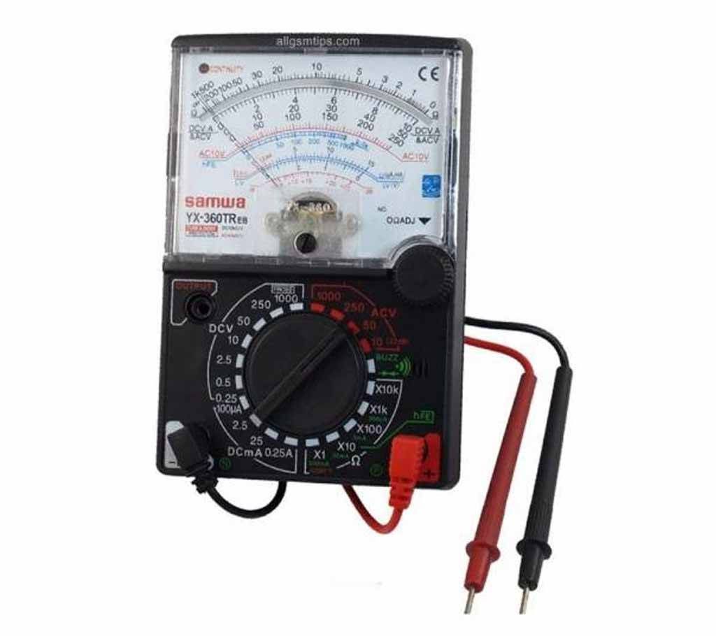 Analog multimeter