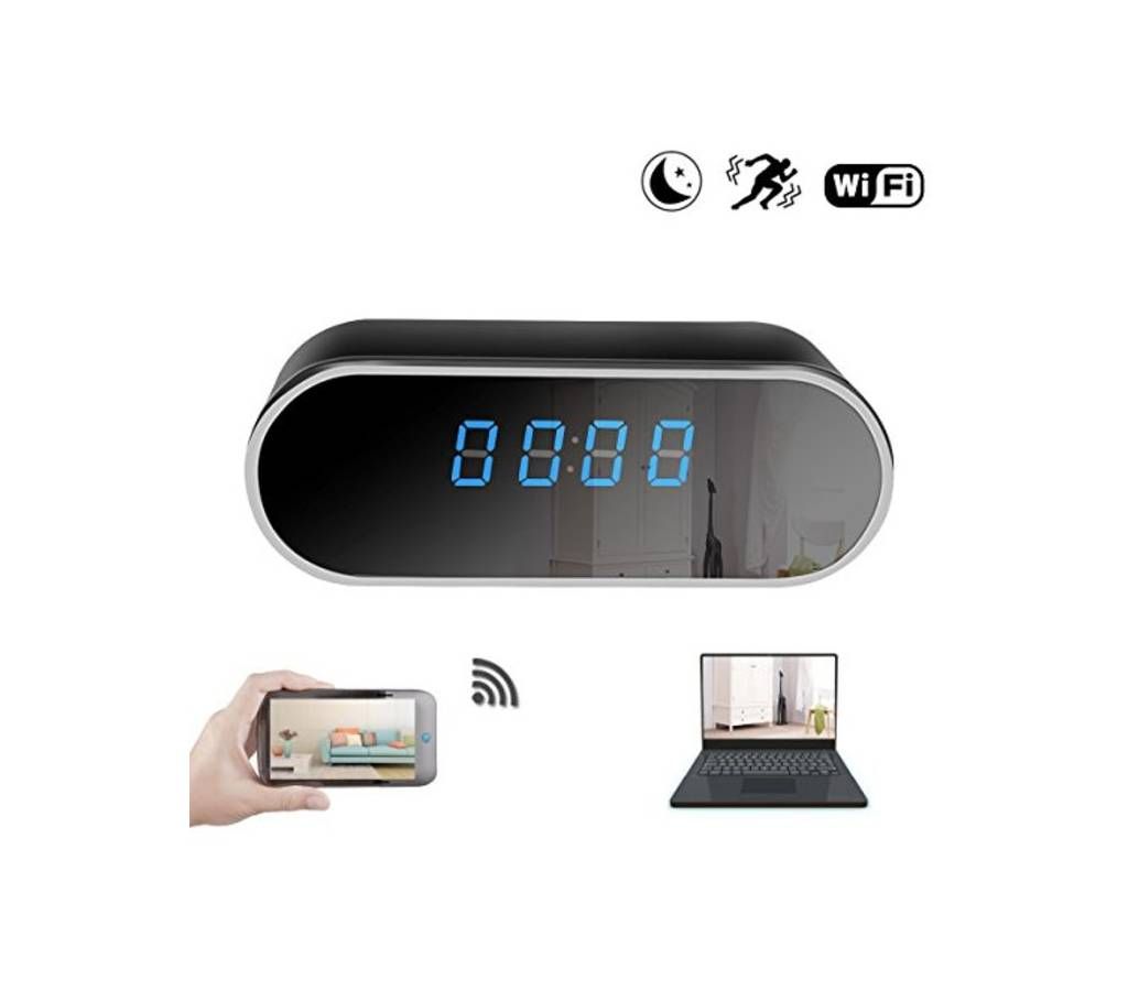 Wifi Table Clock with Camera 