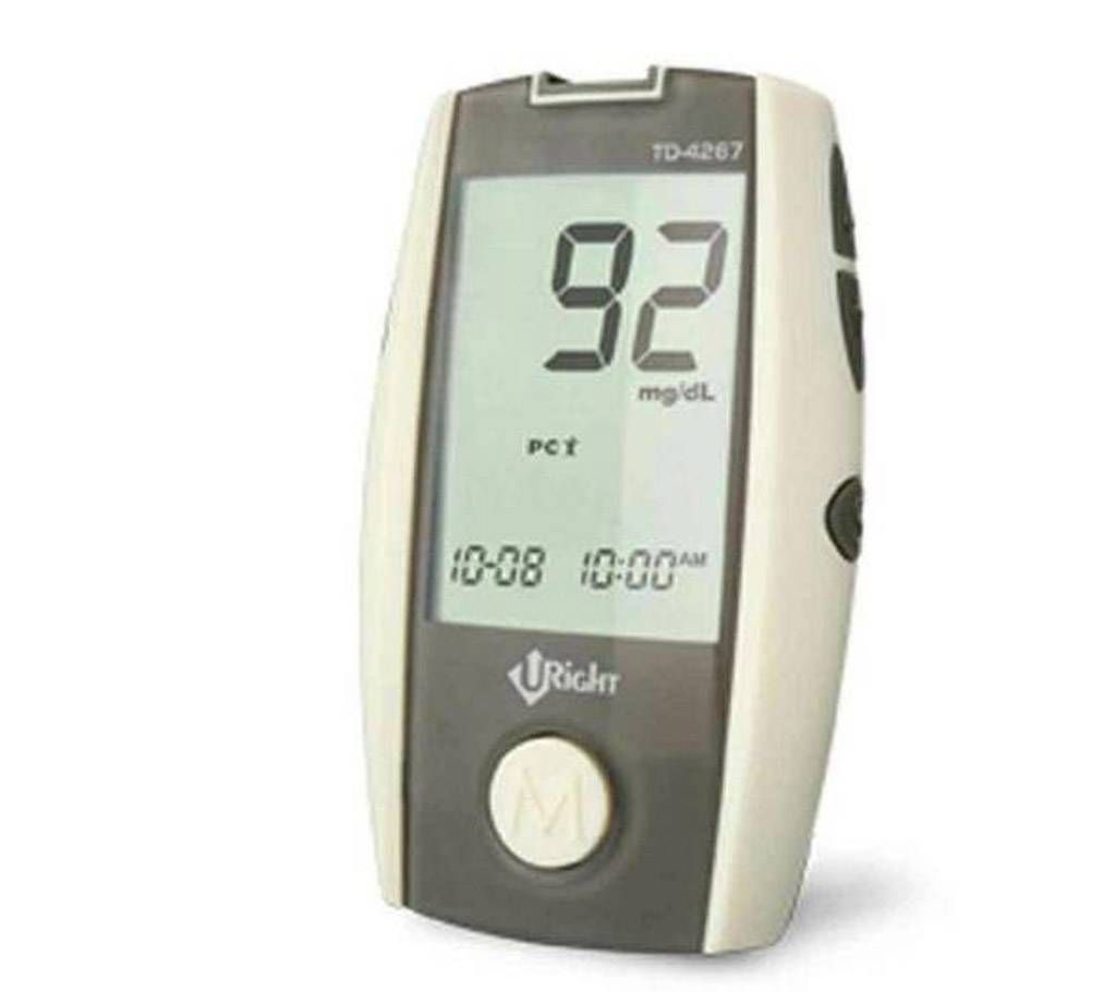 URight Blood Glucose Monitoring Machine Model: TD-4279