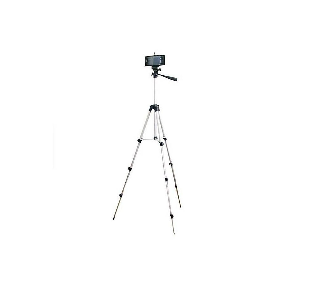 Tripod Camera and Mobile Stand -Silver
