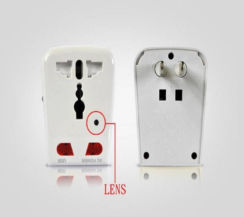 Spy Motion Detector Plug With Socket
