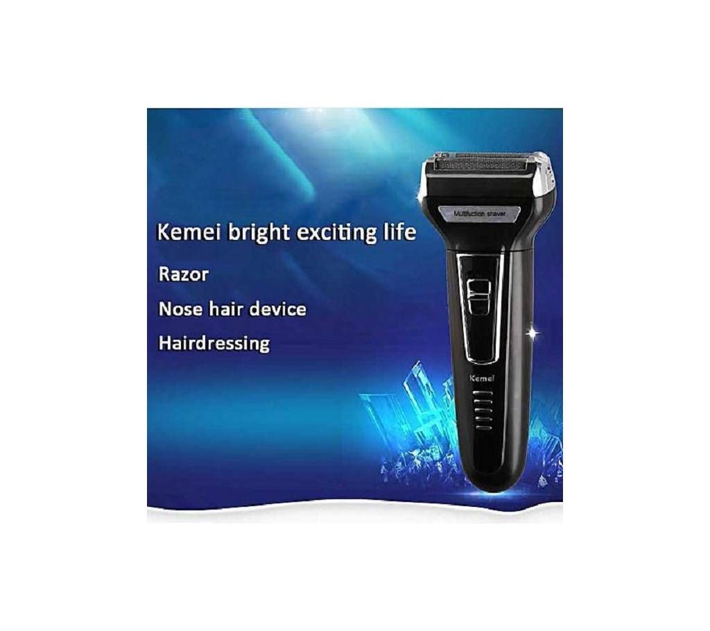 KEMEI KM-6558 3-in-1 Electric Shaver