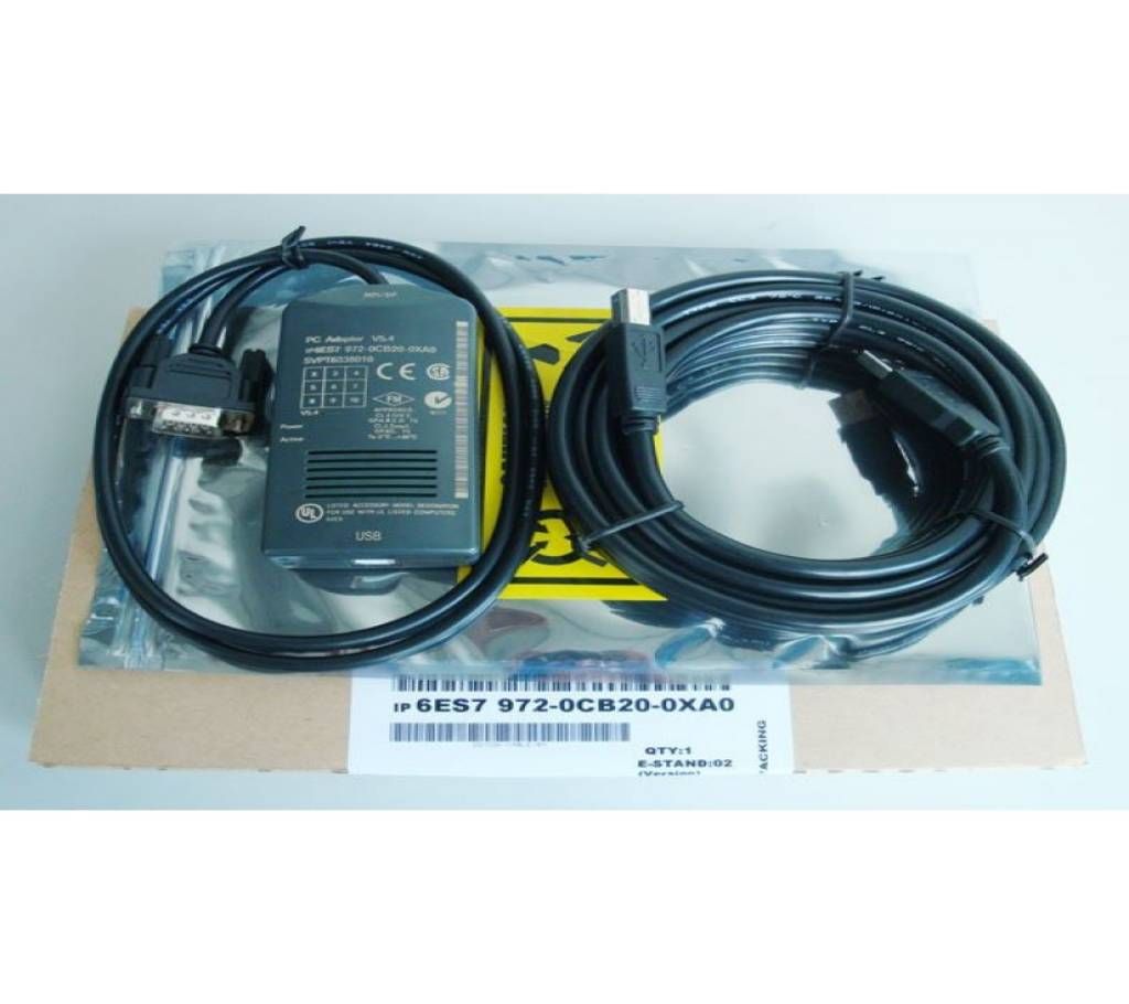 Siemens USB PC Adapter Cable for S7-200/300/400 PLC and Profibus Communication (Original)