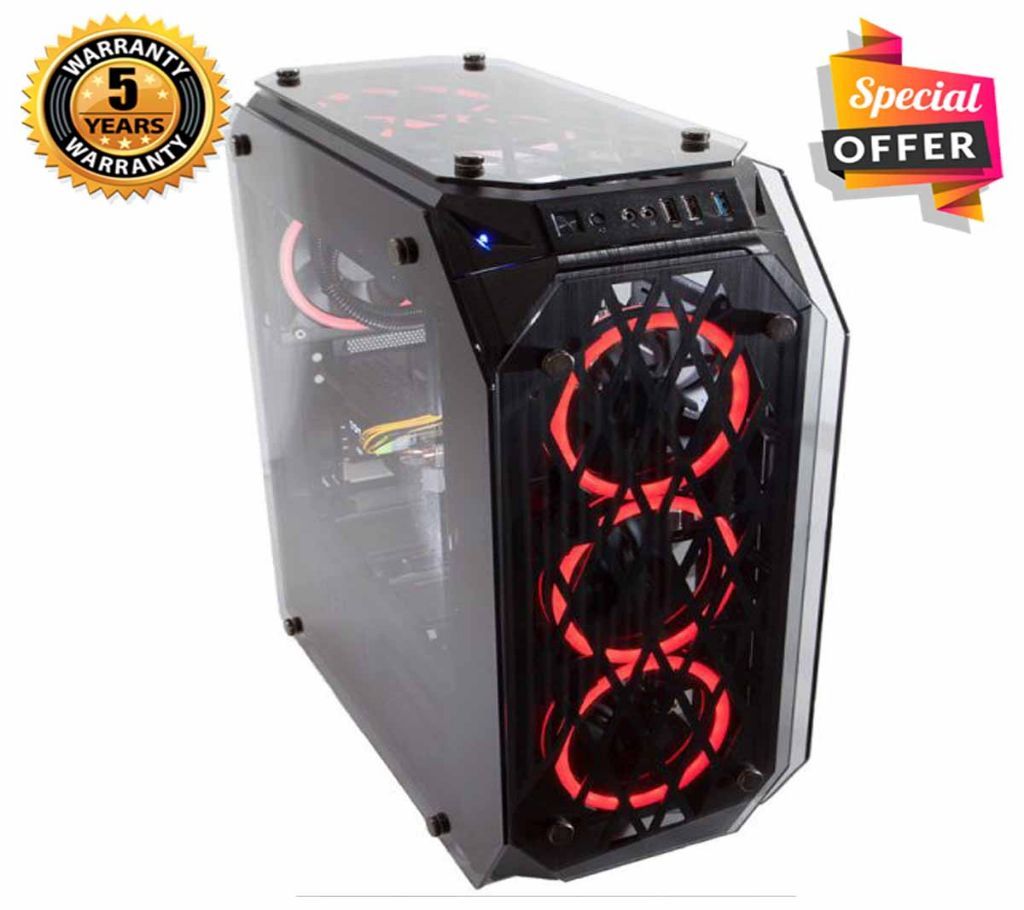 Intel Core 2 Duo RAM 2GB HDD 1000GB (1TB) Graphics 1GB Built in Gaming PC Windows 10 64 Bit