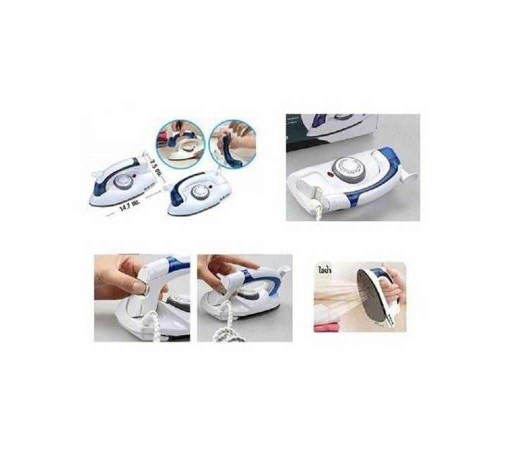 Portable Hetian Travel Iron - White