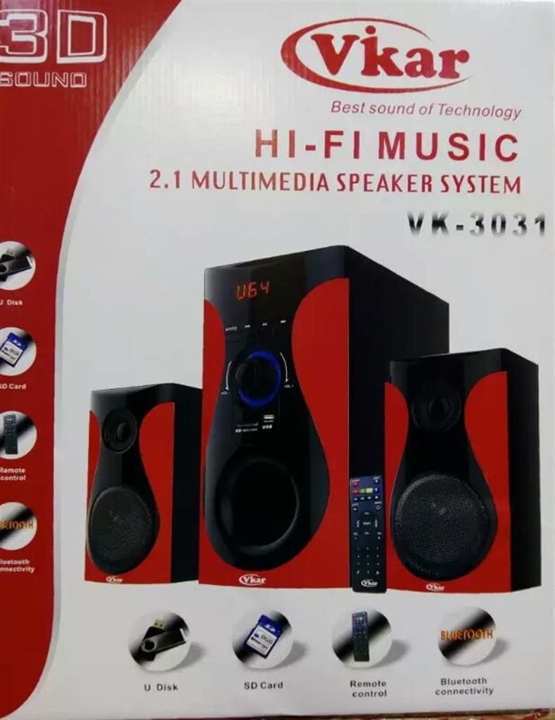 Vker VK-3031 Multi Media Speaker