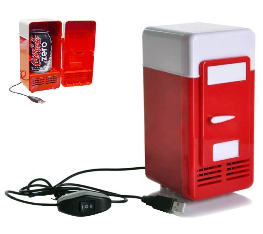 5V USB Power Operated Portable Mini Fridge with Heat Function