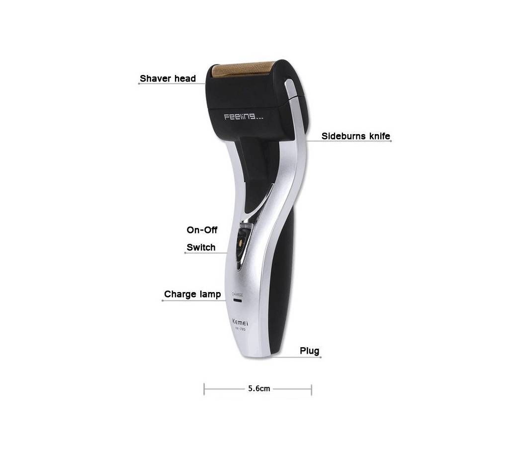 KM-1720 Rechargeable Electric Shaver