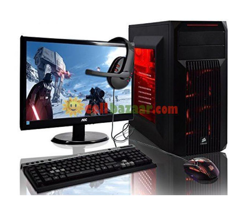 Desktop CPU Intel Core i5 RAM 8GB HDD 1000GB Monitor 17"