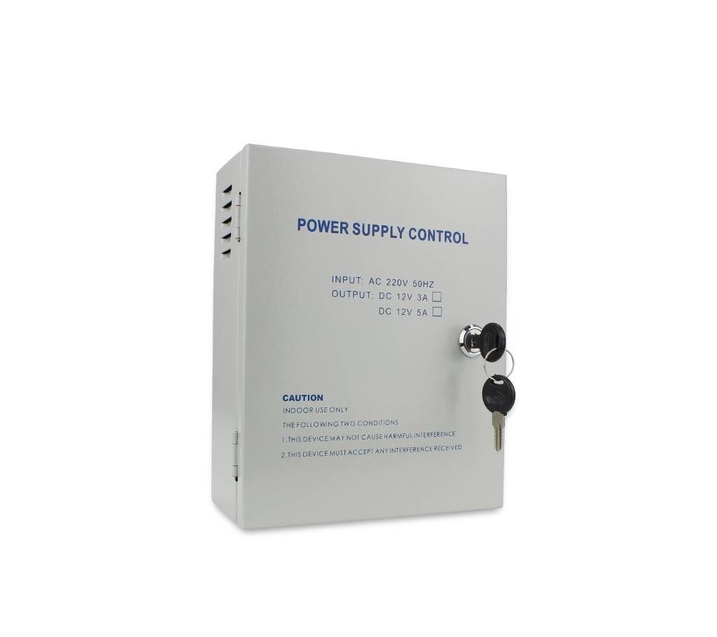 POWER SUPPLY WITH BATTERY BACKUP AND LED INDICATOR(3AMP)WITHOUT BATTERY