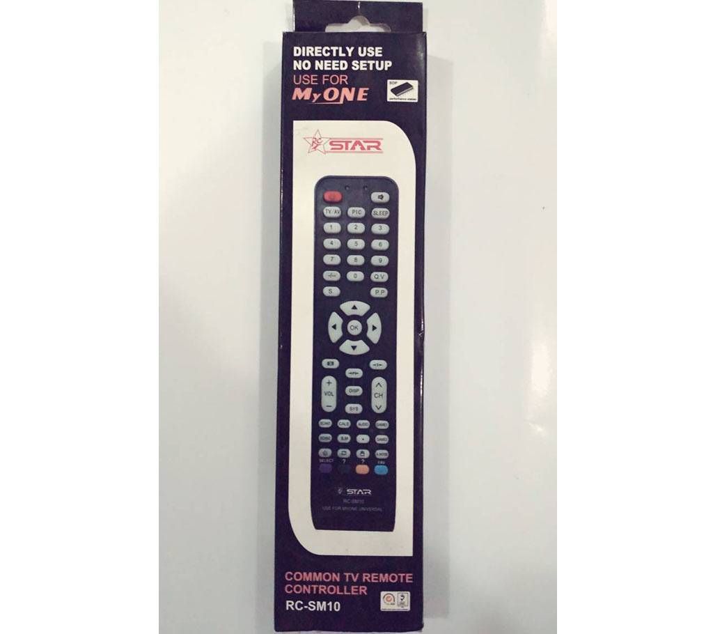 My One TV Remote Star 