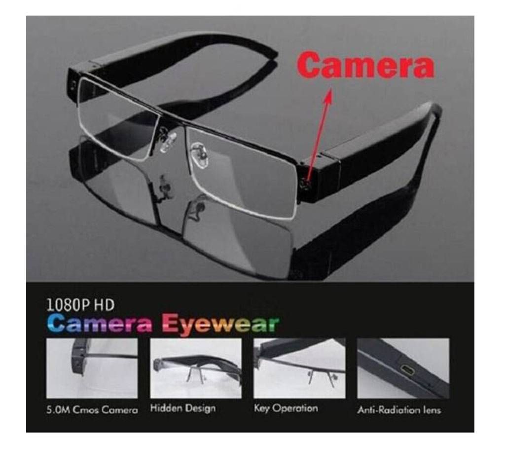 HD 1080P Spy Camera Hidden Eye wear