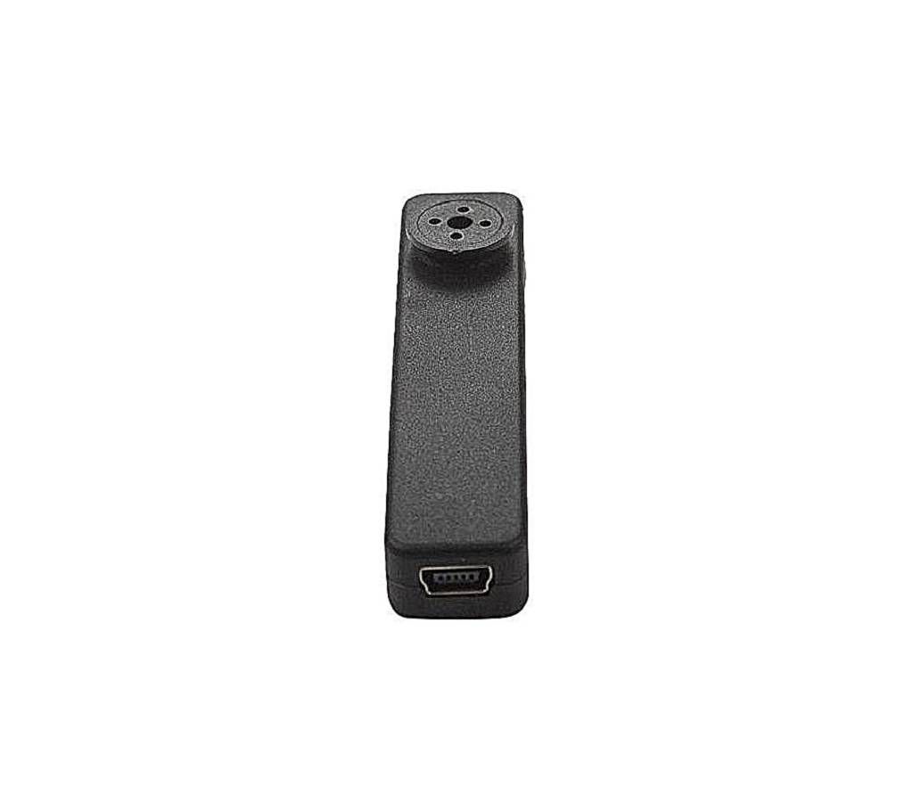 Shirt Button Spy Video Camera 4 GB - Blac