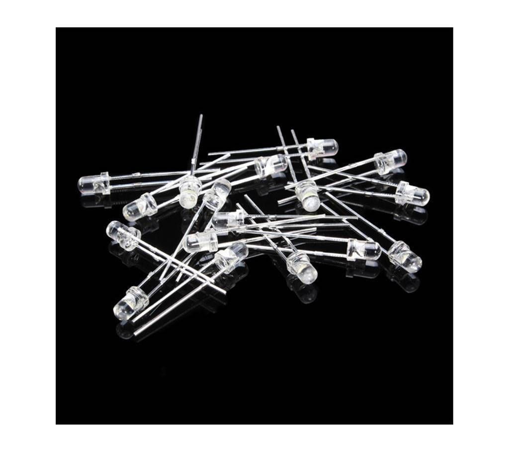 3 mm White LED (25 piece)