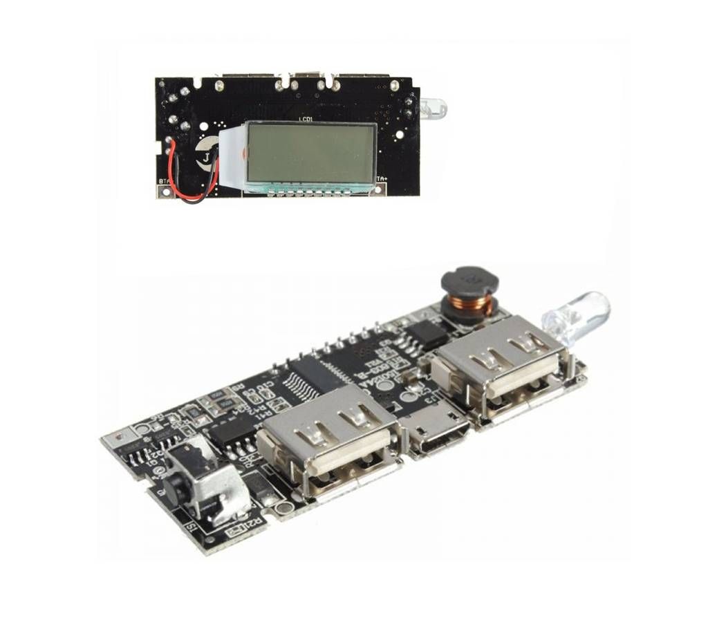 Dual USB 5V 1A & 2.1A Power Bank First Charger Module