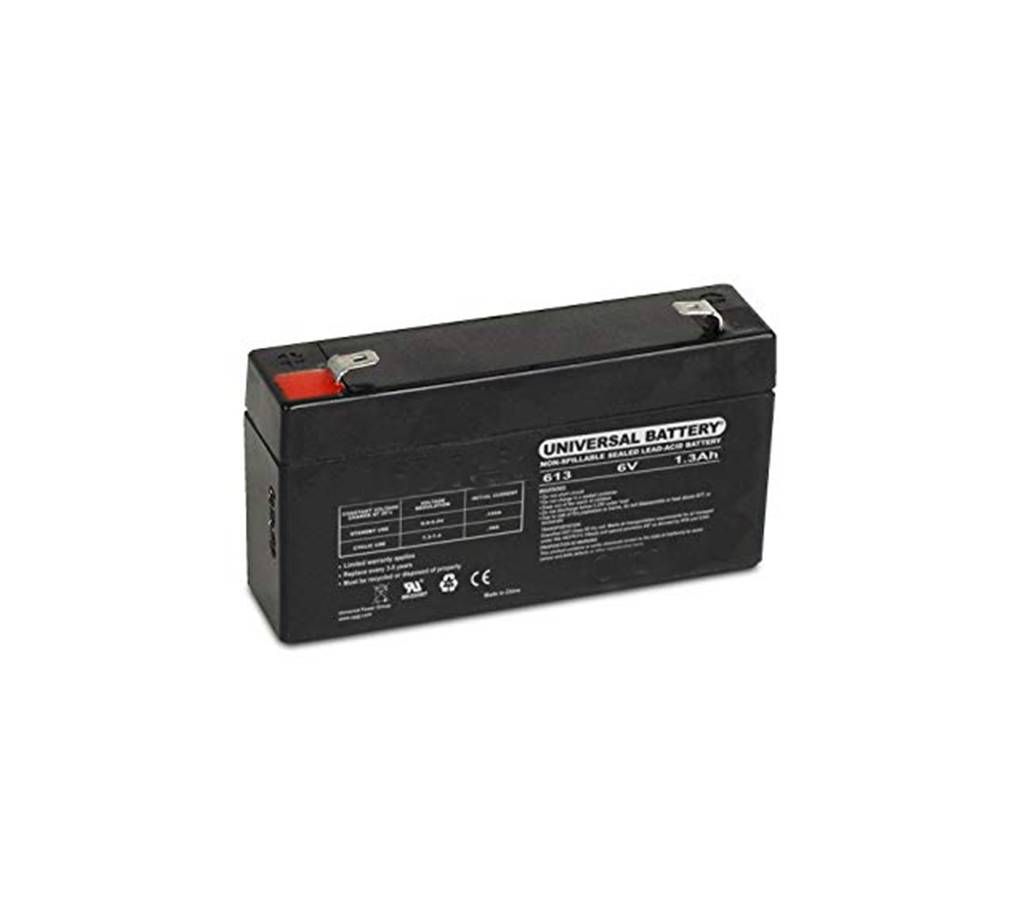 6V 1.3 Amp Battery
