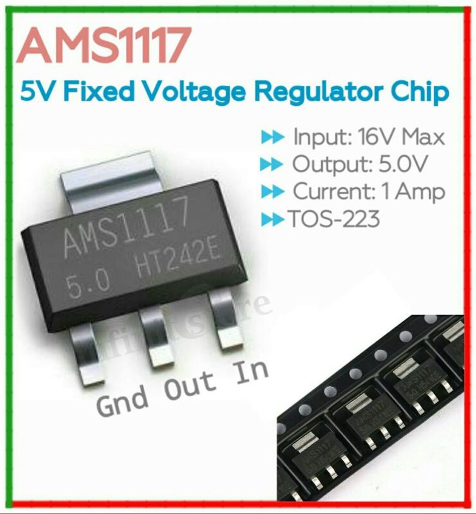 5V Fixed Voltage Regulator IC (10pcs)