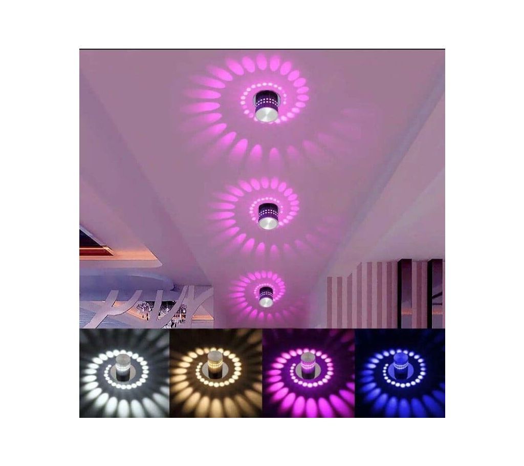 AC85-265V Modern Aluminum LED Pandant Lamp Hallway Light Colorful Ceiling Lamp