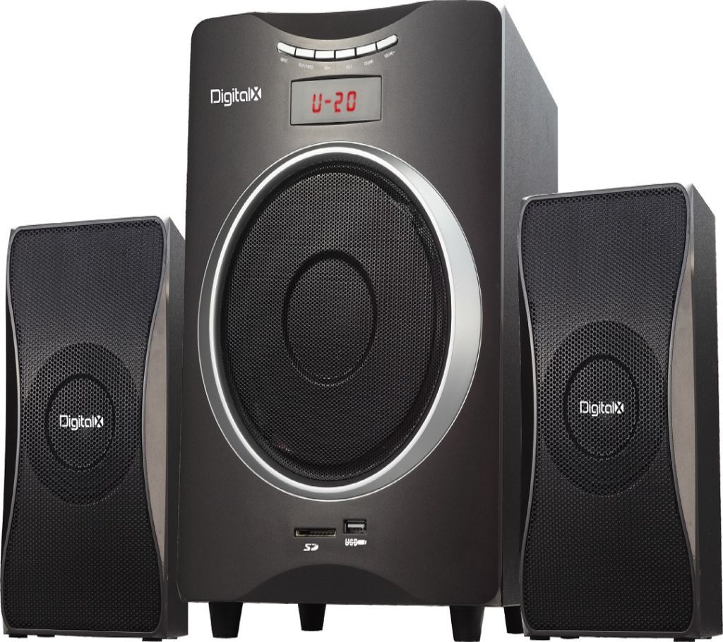 DIGITALX X-M987BT 2.1CH Multimedia Speakers [W/ or W/O Bluetooth]..