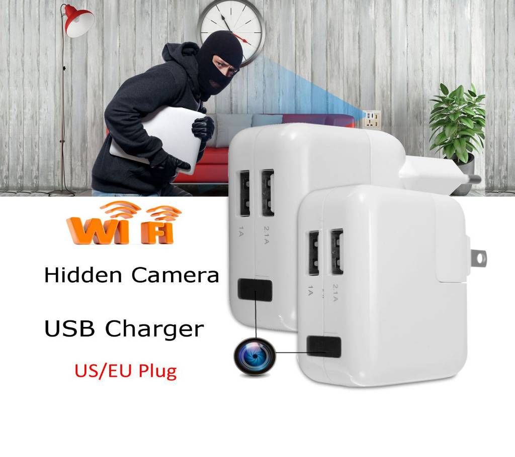 Spy Camera wifi ip Full HD USB Charger