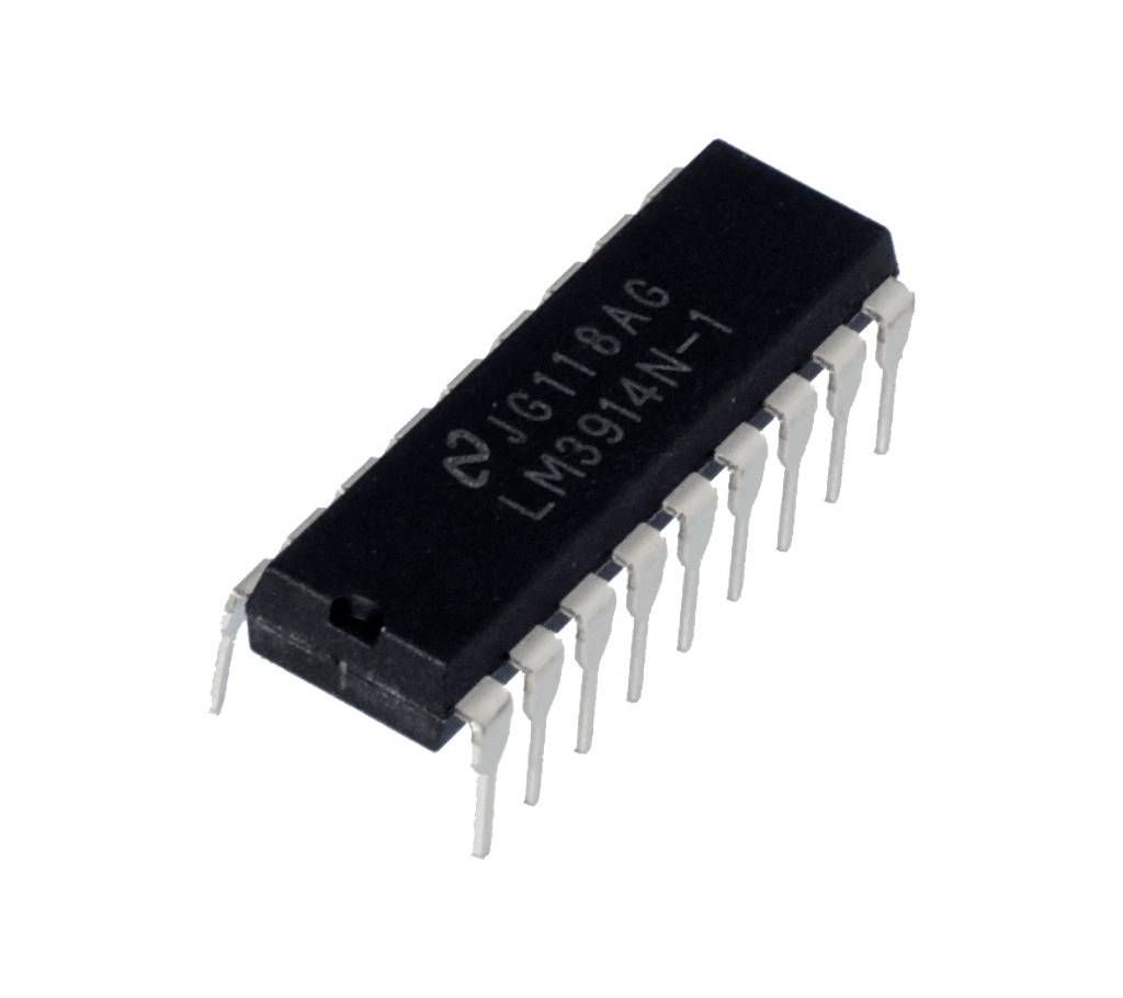 IC LM3914 Dot/Bar (VU Meter) Display Driver