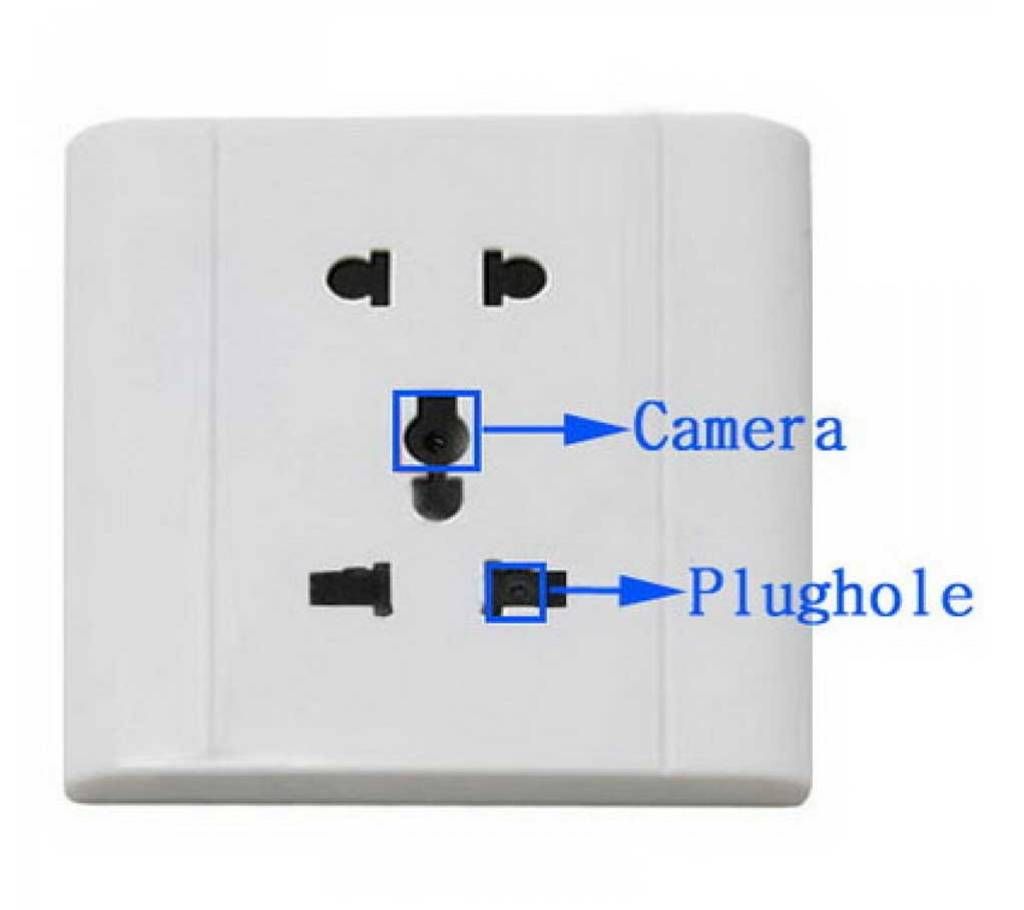 606 Wall Socket Spy Hidden Voice-activated Video Camera