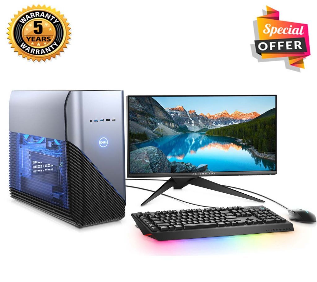 Intel Dual Core RAM 4GB HDD 500GB Graphics 2GB Built in and Monitor 19 Gaming PC Windows 10 64 Bit 