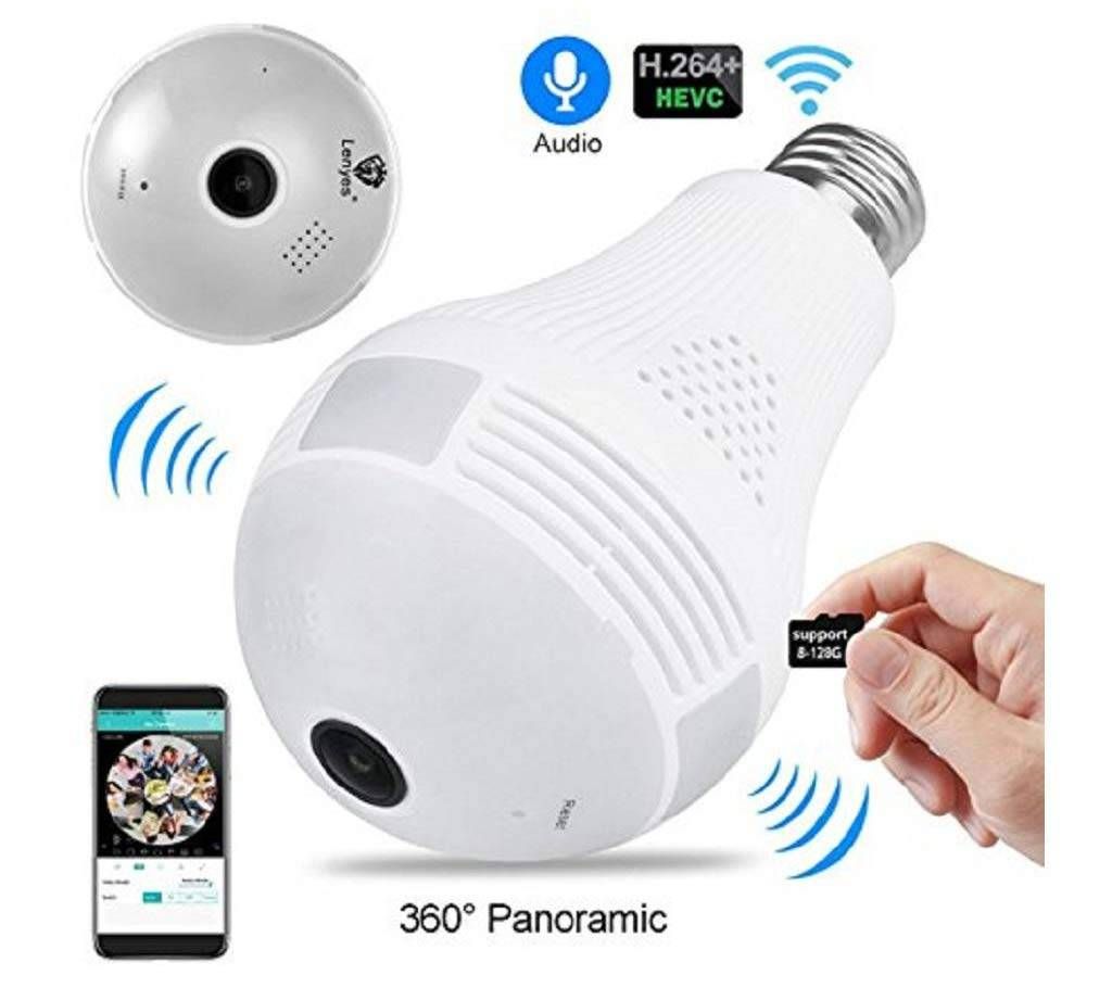 Panoramic Bulb Spy Camera