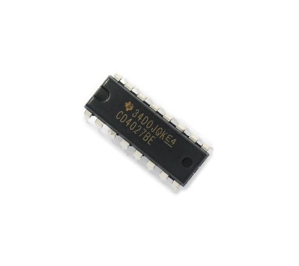 IC 4027 Dual J-K master-slave flip-flop
