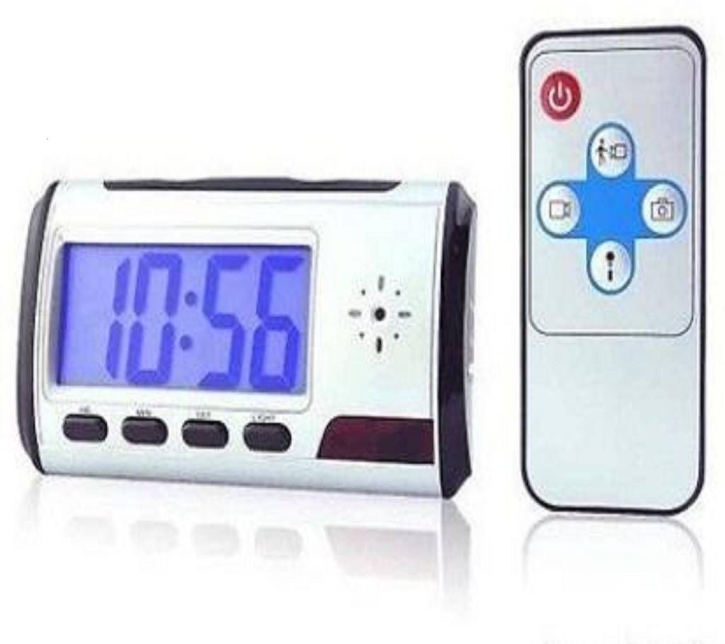 SPY DIGITAL TABLE CLOCK CAMERA & TOTALLY COVERT SECURITY DVR,