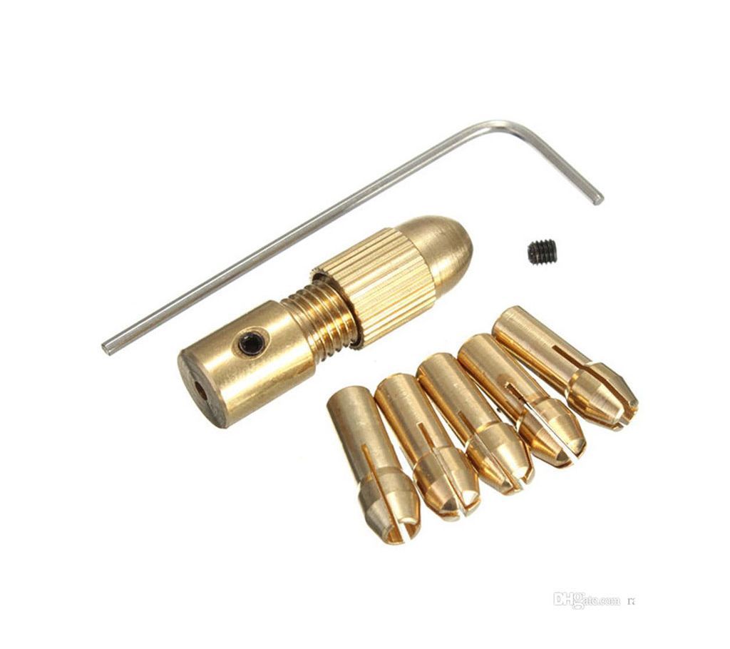 0.5-3mm Small Electric Drill Bit Collet Micro Twist Drill Chuck Set