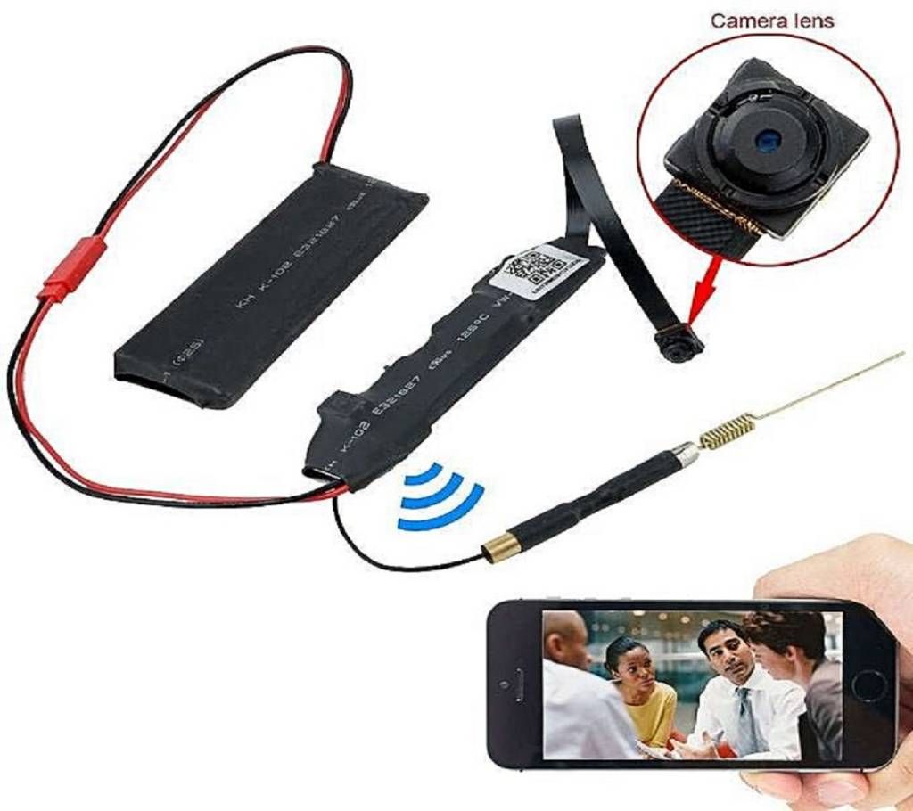 S06 Wireless 1080P Full HD IP Spy Camera
