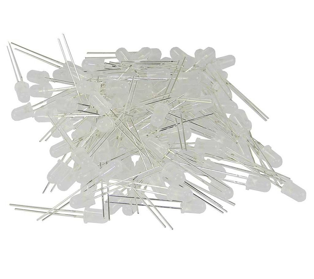 5 mm White LED (25 piece)