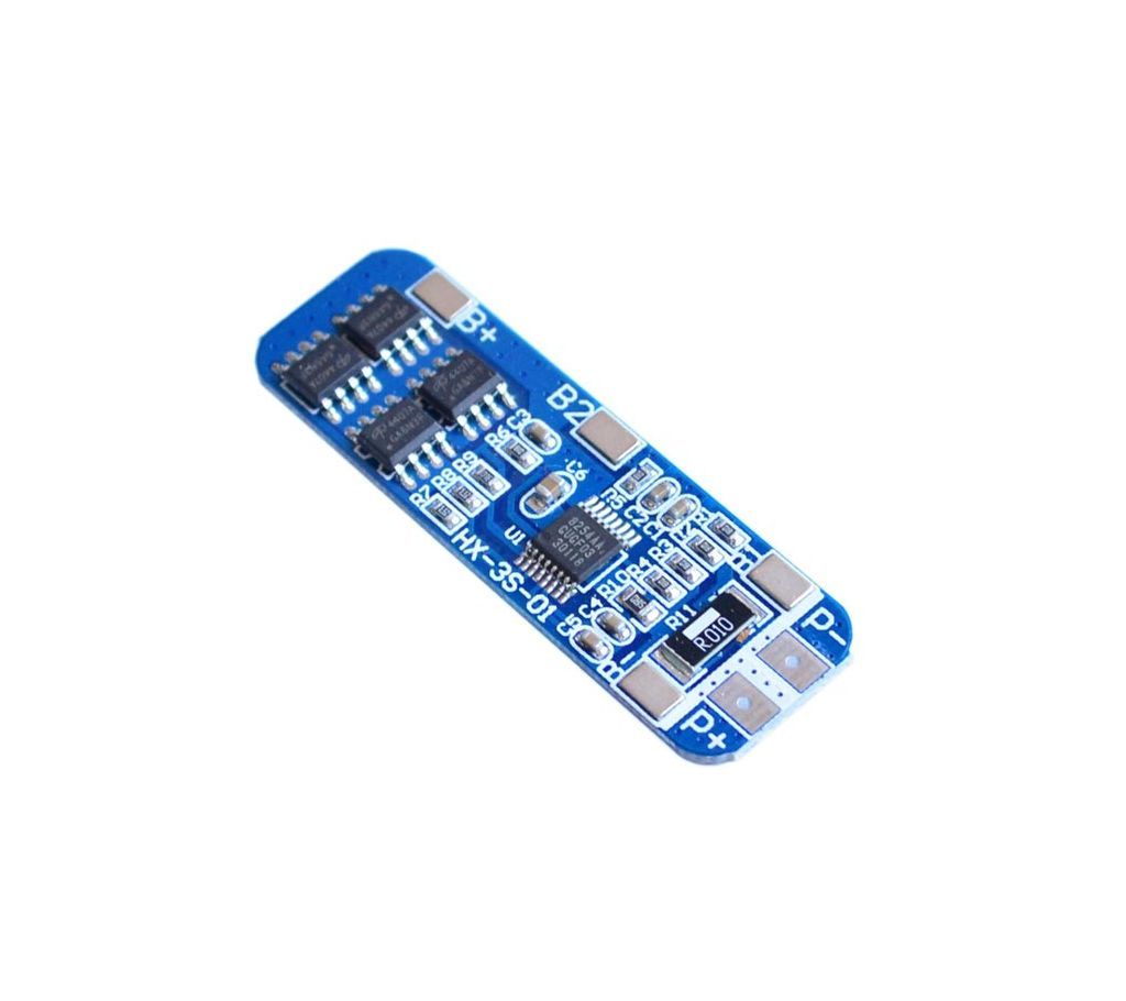3S 10A BMS Charger Protection Board for Pack of 3 Li-ion lithium Battery Cell
