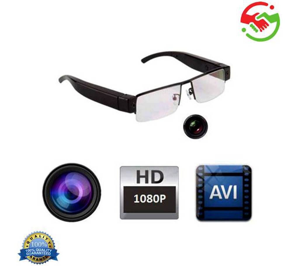 HD 720P Spy Hidden Half Frame Glass Camera