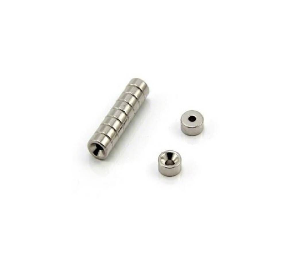 Magnet 10x3mm Hole 4mm ( 1 PCS )