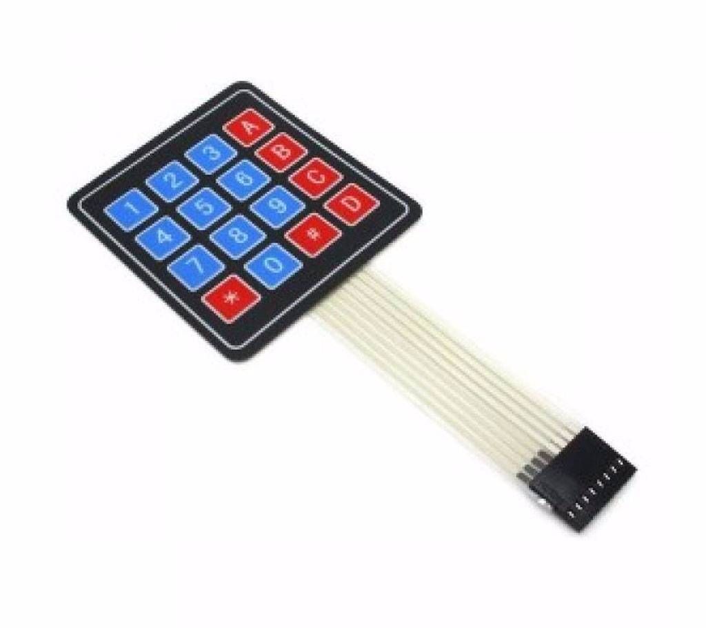Flexible Matrix Keypad 4×4
