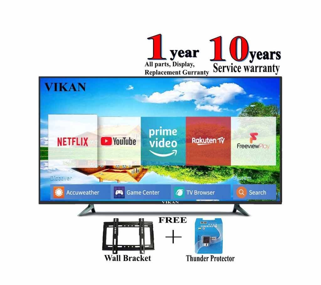 Vikan 32 inch Android /Smart HD LED TV  - Black
