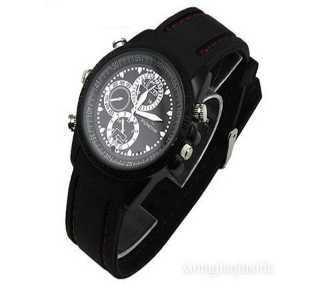 Spy Pinhole DVR CCTV Watch Camera 32gb RUBBER