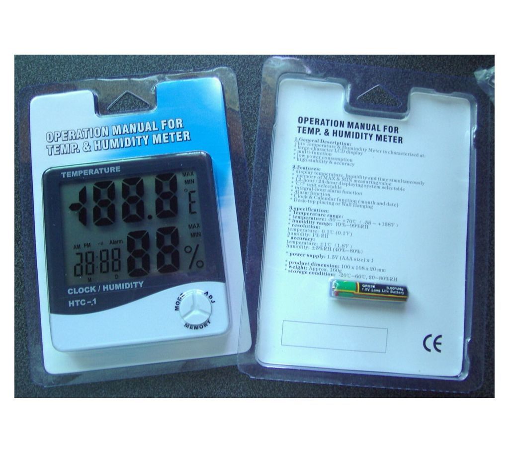 Digital Hygrometer HTC 1