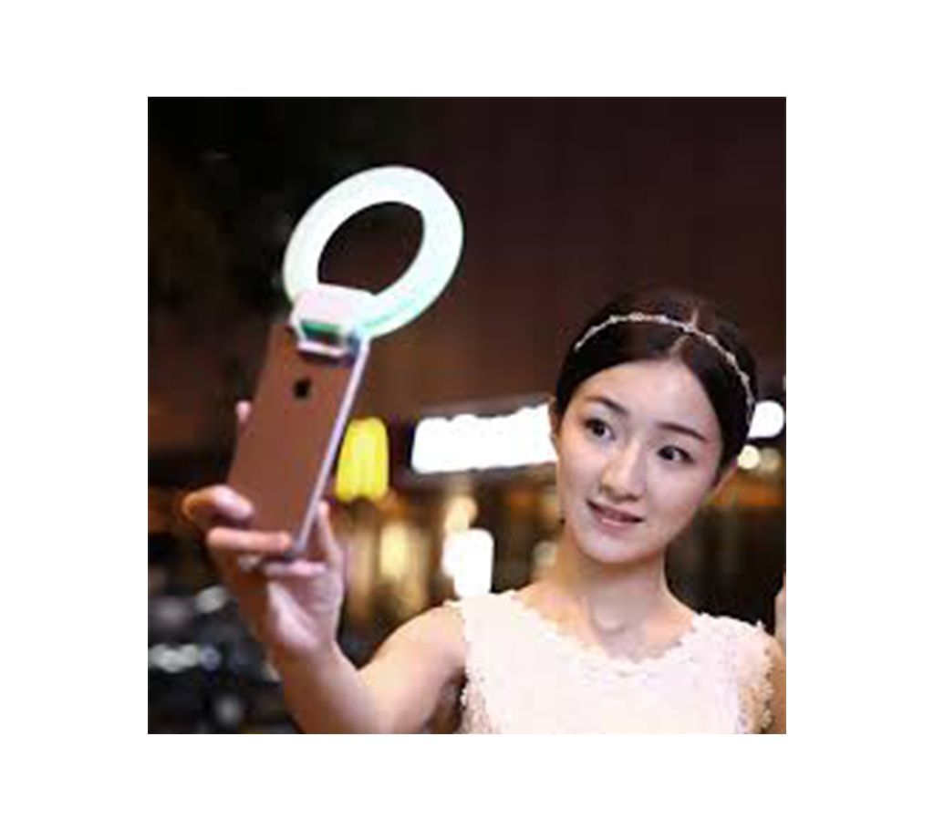Selfie Ring Light Portable Flash Led Camera Phone Enhancing Photography for Smartphone