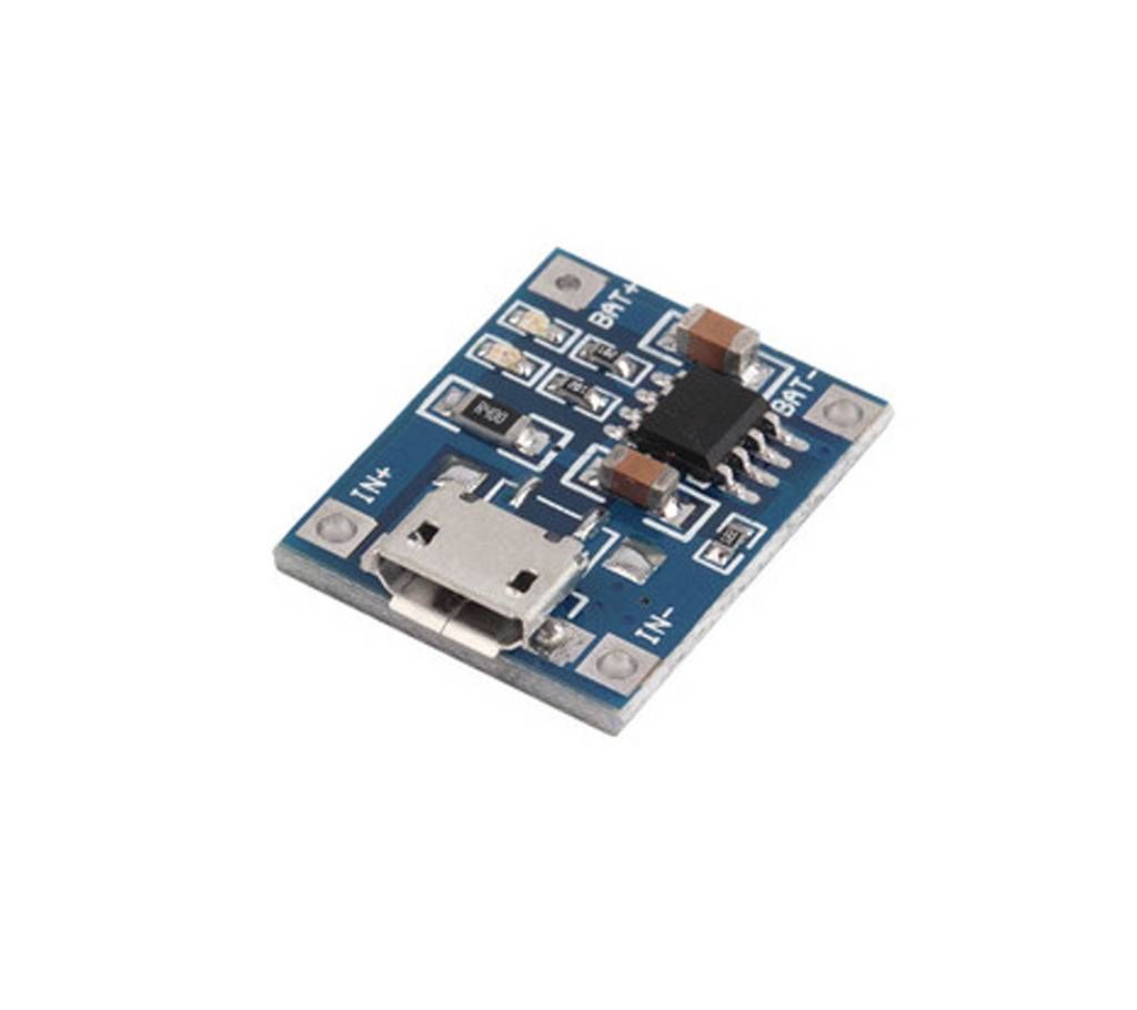 5V Micro USB Lithium Battery Charger Module (Charging Board With Protection Dual Functions)