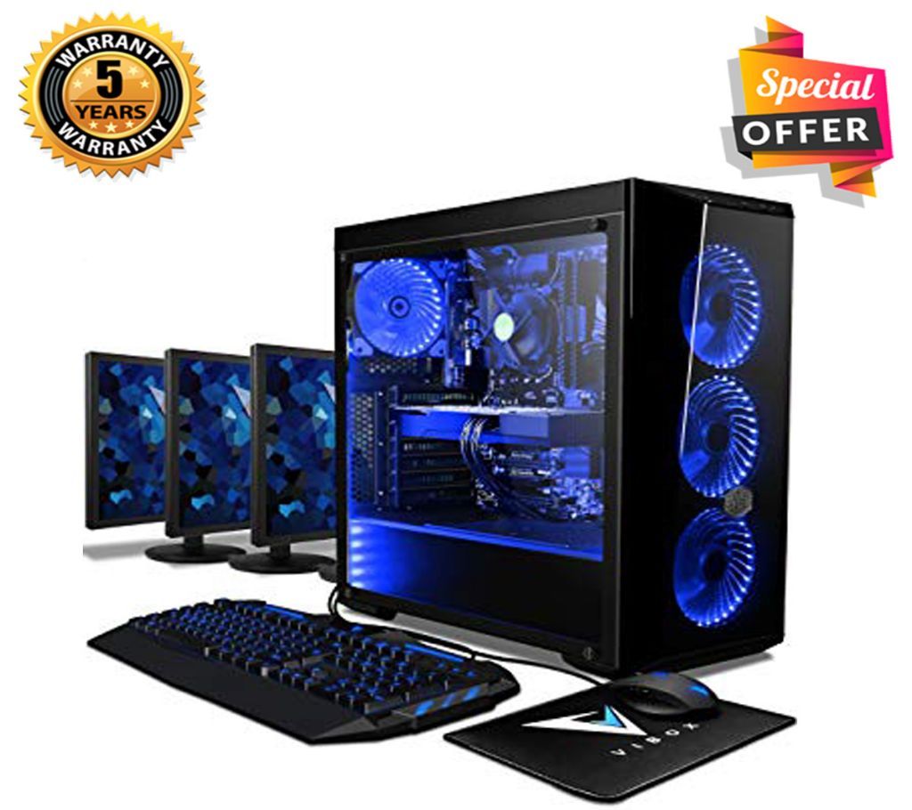 Intel Core 2 Duo RAM 4GB HDD 1000GB Graphics 2GB Built in and Monitor 19 PC Windows 10 64 Bit NEW Desktop Computer 2019 Full Package