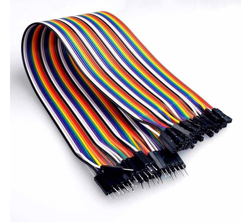 40pcs Jumper male to female 