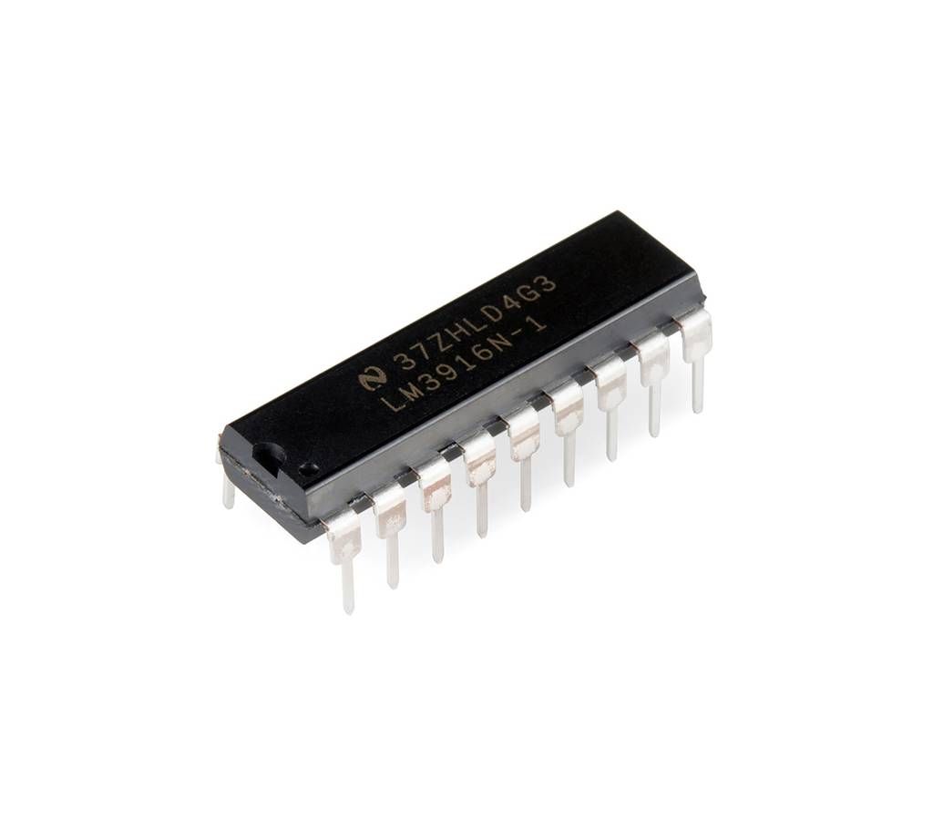 IC LM3916 Dot/Bar (VU Meter) Display Driver