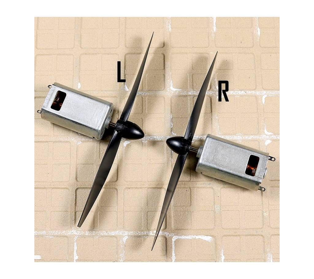 180 High Speed DC Motor With Propeller - 2 pcs 