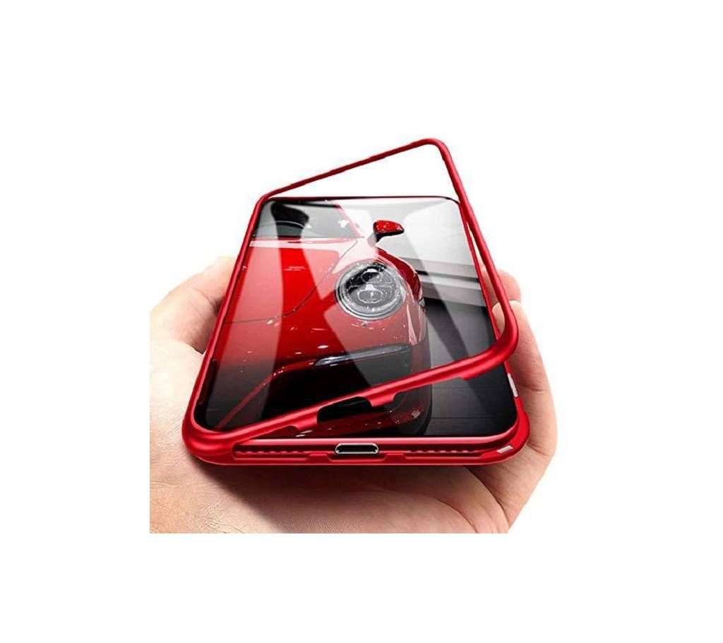 360 Metal Case For iPhone 66S - Red