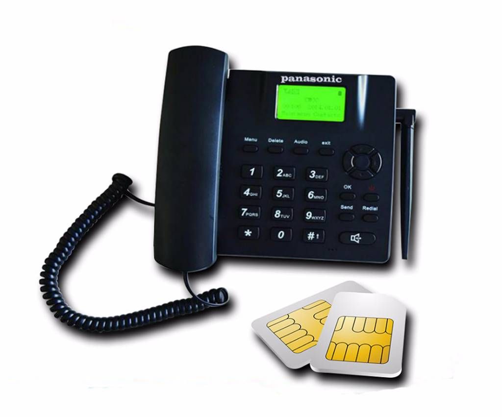 Dual Sim GSM Land phone Set